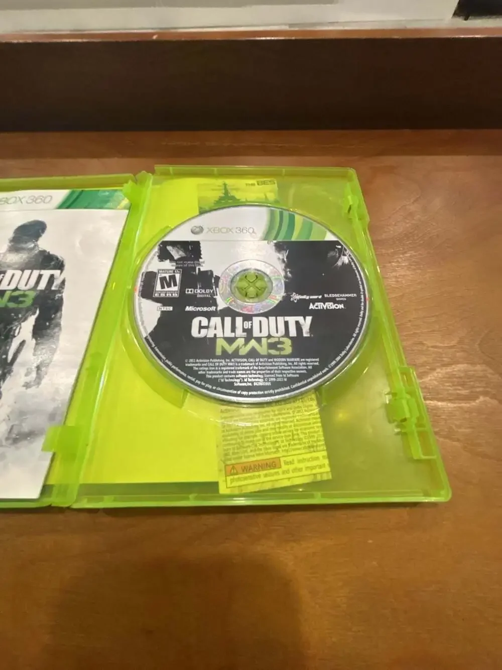 Call of Duty: Modern Warfare 3 (Xbox 360, 2011)